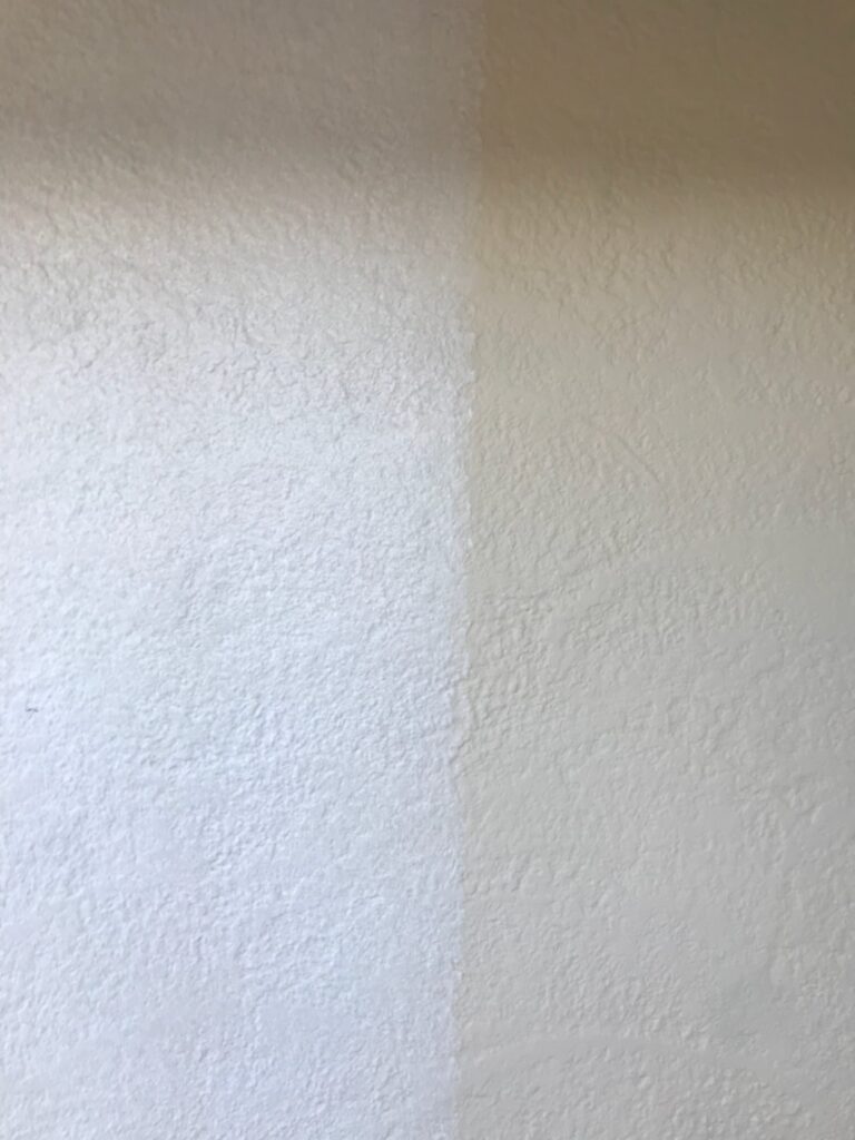 塗装工事　外壁の下塗り