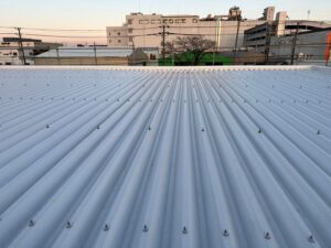 習志野市　工場の屋根・外壁の補修と塗装工事
